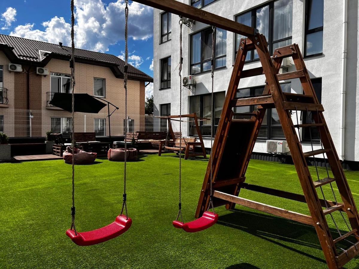 Nyvky Like Home - Studio - Apt 35 Kiev Exteriör bild